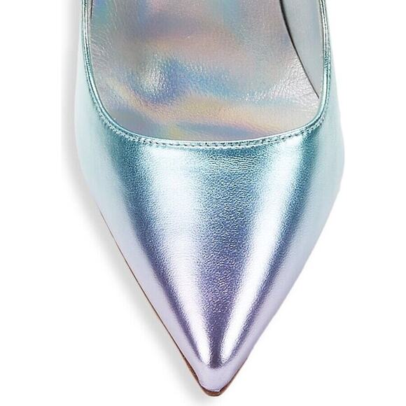 Christian Louboutin So Kate 120 Metallic Ombre pointed toe iridescent pumps 36.5 - Picture 5 of 10
